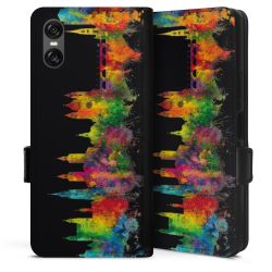 Sideflip with flap black/lateral flap