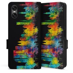 Sideflip with flap black/lateral flap