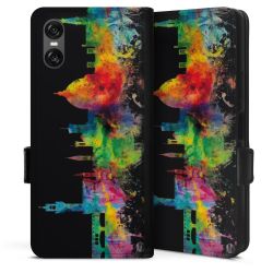 Sideflip mit Lasche schwarz