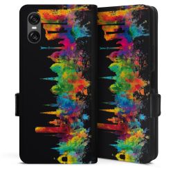 Sideflip mit Lasche schwarz