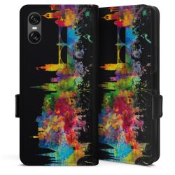 Sideflip mit Lasche schwarz