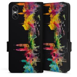 Sideflip mit Lasche schwarz