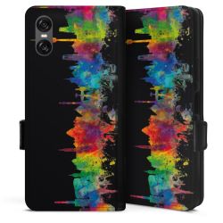 Sideflip mit Lasche schwarz