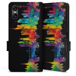 Sideflip mit Lasche schwarz