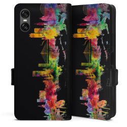 Sideflip mit Lasche schwarz