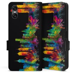 Sideflip mit Lasche schwarz