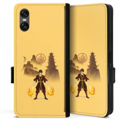 Sideflip with flap  black