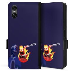 Sideflip with flap black/lateral flap