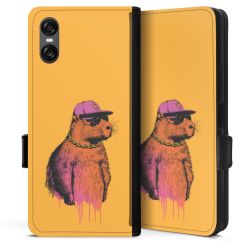 Sideflip with flap black/lateral flap