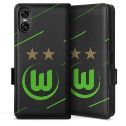 Sideflip mit Lasche schwarz