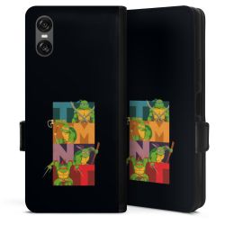 Sideflip mit Lasche schwarz