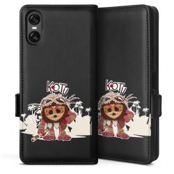 Sideflip with flap black/lateral flap