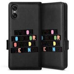 Sideflip mit Lasche schwarz