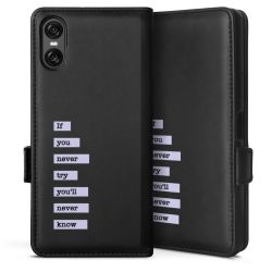 Sideflip mit Lasche schwarz