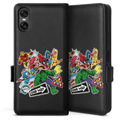 Sideflip with flap black/lateral flap