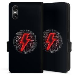 Sideflip mit Lasche schwarz