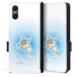 Sideflip mit Lasche schwarz