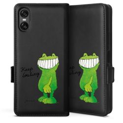 Sideflip mit Lasche schwarz