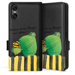 Sideflip mit Lasche schwarz