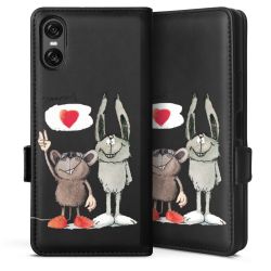 Sideflip mit Lasche schwarz