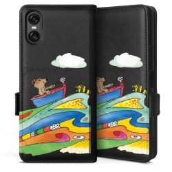 Sideflip mit Lasche schwarz