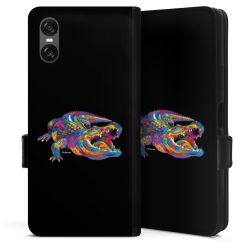 Sideflip mit Lasche schwarz