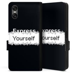 Sideflip with flap  black