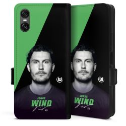 Sideflip mit Lasche schwarz