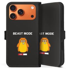 Sideflip mit Lasche schwarz