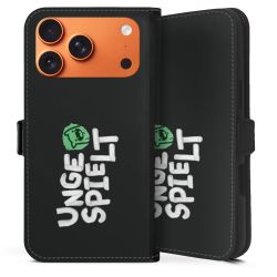 Sideflip mit Lasche schwarz