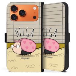 Sideflip mit Lasche schwarz