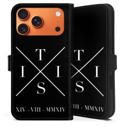 Sideflip mit Lasche schwarz