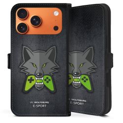 Sideflip mit Lasche schwarz