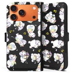 Sideflip mit Lasche schwarz