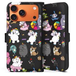 Sideflip mit Lasche schwarz