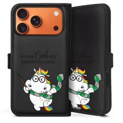 Sideflip mit Lasche schwarz