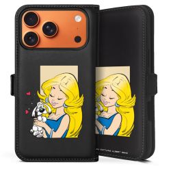 Sideflip mit Lasche schwarz