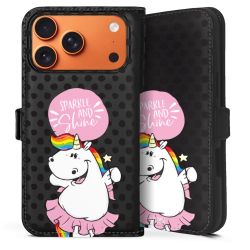 Sideflip mit Lasche schwarz