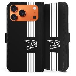 Sideflip mit Lasche schwarz