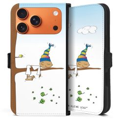 Sideflip mit Lasche schwarz