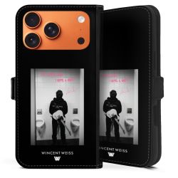 Sideflip mit Lasche schwarz