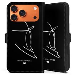 Sideflip mit Lasche schwarz