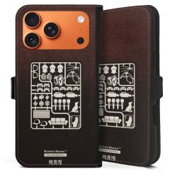 Sideflip mit Lasche schwarz