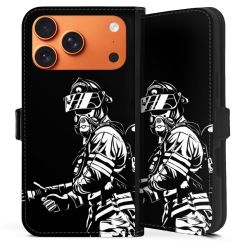 Sideflip with flap  black