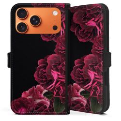 Rose vintage su nero