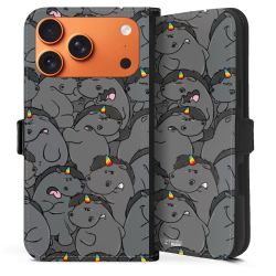 Sideflip mit Lasche schwarz