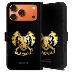 Sideflip mit Lasche schwarz