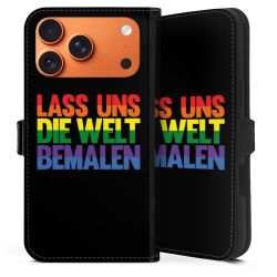 Sideflip mit Lasche schwarz