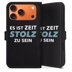 Sideflip mit Lasche schwarz