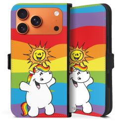 Sideflip mit Lasche schwarz